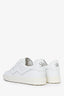 Stuart Weitzman White Leather Sneakers Size 36.5