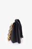 Bottega Veneta Black Leather Mount Envelope Shoulder Bag