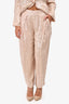 Rachel Comey Pink Sequin Wide Pants Size 4