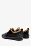 By Far Black Leather Gold Chain Loafers Size 37