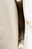 Tom Ford White Leather Large 'Tara' Crossbody Bag