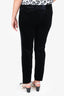 Gucci Black Velvet Trousers Size M