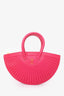 Schiaparelli Pink Leather Mini Bag with Strap