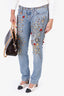 Dolce & Gabbana Light Blue Embellished Jeans Size 44