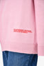 Calvin Klein Pink Wool Embroidered V-Neck Sweater Size M