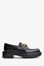 Bottega Veneta Black Patent Leather Monsieur Embellished Loafers Size 41 Mens