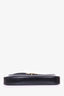 Prada Black Calf Leather Cleo Logo Plaque Shoulder Bag