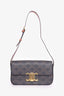 Celine 2021 Triomphe Canvas Claude Shoulder Bag