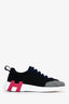 Hermes Black/Grey/Magenta 'Bouncing' H Sneakers Size 37.5