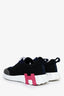 Hermes Black/Grey/Magenta 'Bouncing' H Sneakers Size 37.5