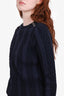 Pre-Loved Chanel™ Navy/Black Cashmere Sweater Size 36