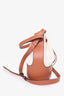 Loewe Beige/Tan Canvas/Leather Small 'Balloon' Drawstring Bucket Bag