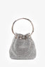 Jimmy Choo Crystal Micro Bon Bon Top Handle Clutch with Strap