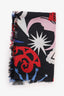 Alexander McQueen Black/Multicoloured Moon Scarf