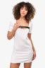 Courreges White/Black Mini Dress Size 36