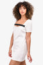 Courreges White/Black Mini Dress Size 36