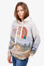 Gucci x North Face Multicolour Landscape Printed Logo Hoodie Size M