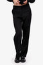 MaxMara Black Camel Hair Pants Size 42