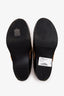 Saint Laurent Black Leather Chain Detailed Clogs Size 39