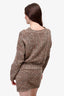 Stella McCartney Brown Wool Sweater Dress Size 44