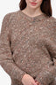 Stella McCartney Brown Wool Sweater Dress Size 44