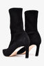 Stuart Weitzman Black Suede 'Rapture' Ankle Boots Size 8