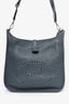 Hermès 2012 Grey Clemence Leather Evelyne 29 (As Is)