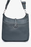 Hermès 2012 Grey Clemence Leather Evelyne 29 (As Is)