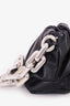 Bottega Veneta Black Leather The Chain Pouch Clutch