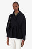 Ba&sh Black Cotton Belted Jacket Size Small