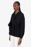 Ba&sh Black Cotton Belted Jacket Size Small