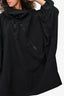 Bottega Veneta Fall 2020 Black Nylon Poncho Coat Size XS-S