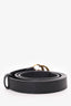 Gucci Black Leather GG Marmont Belt Size 95/38