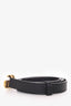 Gucci Black Leather GG Marmont Belt Size 95/38