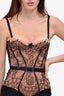 Agent Provocateur Black Lace Bustier Size 2