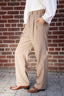 The Frankie Shop Khaki Wide Leg Pants Size Medium