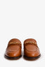 Gucci Brown Leather Interlocking G Loafers Size 7.5 UK Men