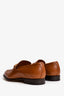 Gucci Brown Leather Interlocking G Loafers Size 7.5 UK Men