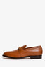 Gucci Brown Leather Interlocking G Loafers Size 7.5 UK Men