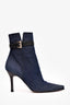 Stuart Weitzman Blue Denim Heeled Boots Size 36.5