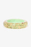 Louis Vuitton Light Blue Resin Inclusion Bangle Bracelet