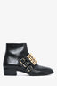 Hermès Black Leather Collier de Chien Booties Size 36.5