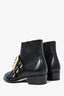 Hermès Black Leather Collier de Chien Booties Size 36.5