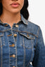 Burberry Brit Blue Denim Jacket Size S