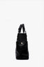 Pre-Loved Chanel™ 2012 Black Leather/Canvas 'Paris Biarritz' Tote Bag