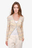 Missoni Pastel Striped Cardigan Size 10 US