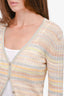 Missoni Pastel Striped Cardigan Size 10 US