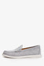 Dior Homme Grey Suede Oblique Granville Loafers Size 41 Mens