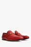 Gucci Red Crocodile Jordaan Loafer Size 7.5 Mens