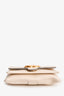 Gucci White Leather Small Arli Crossbody Bag